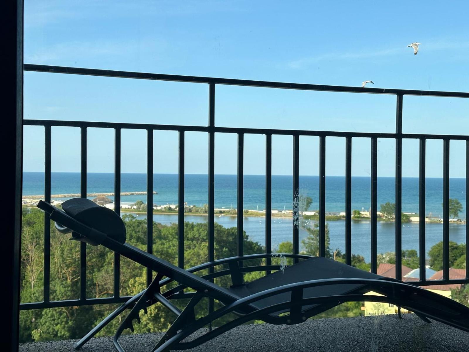 Apartamento Donna Alba Seaview Penthouse, casa ta de pe plajă Neptun Exterior foto