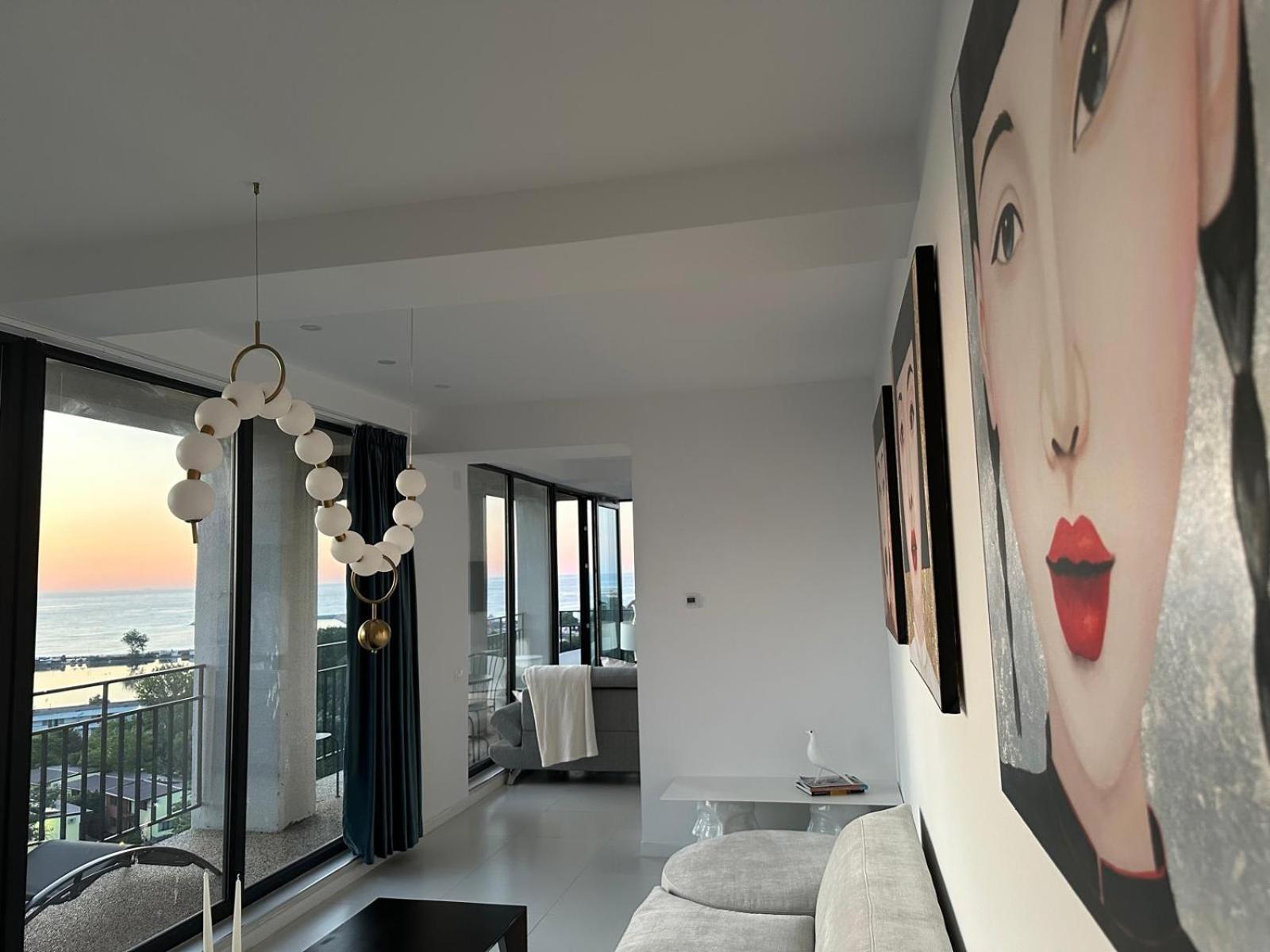 Apartamento Donna Alba Seaview Penthouse, casa ta de pe plajă Neptun Exterior foto